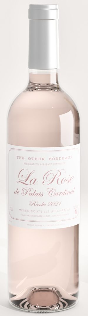 Château Palais Cardinal “La Rose de Palais Cardinal” Bordeaux rosé 2022
