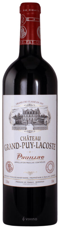 Château Grand Puy Lacoste, Pauillac Grand Cru 2016